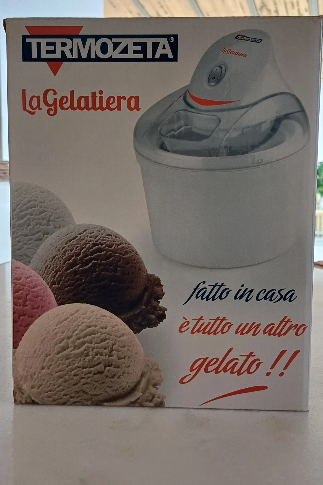 TERMOZETA LA GELATIERA ICE CREAM MAKER 12 W - 230 V