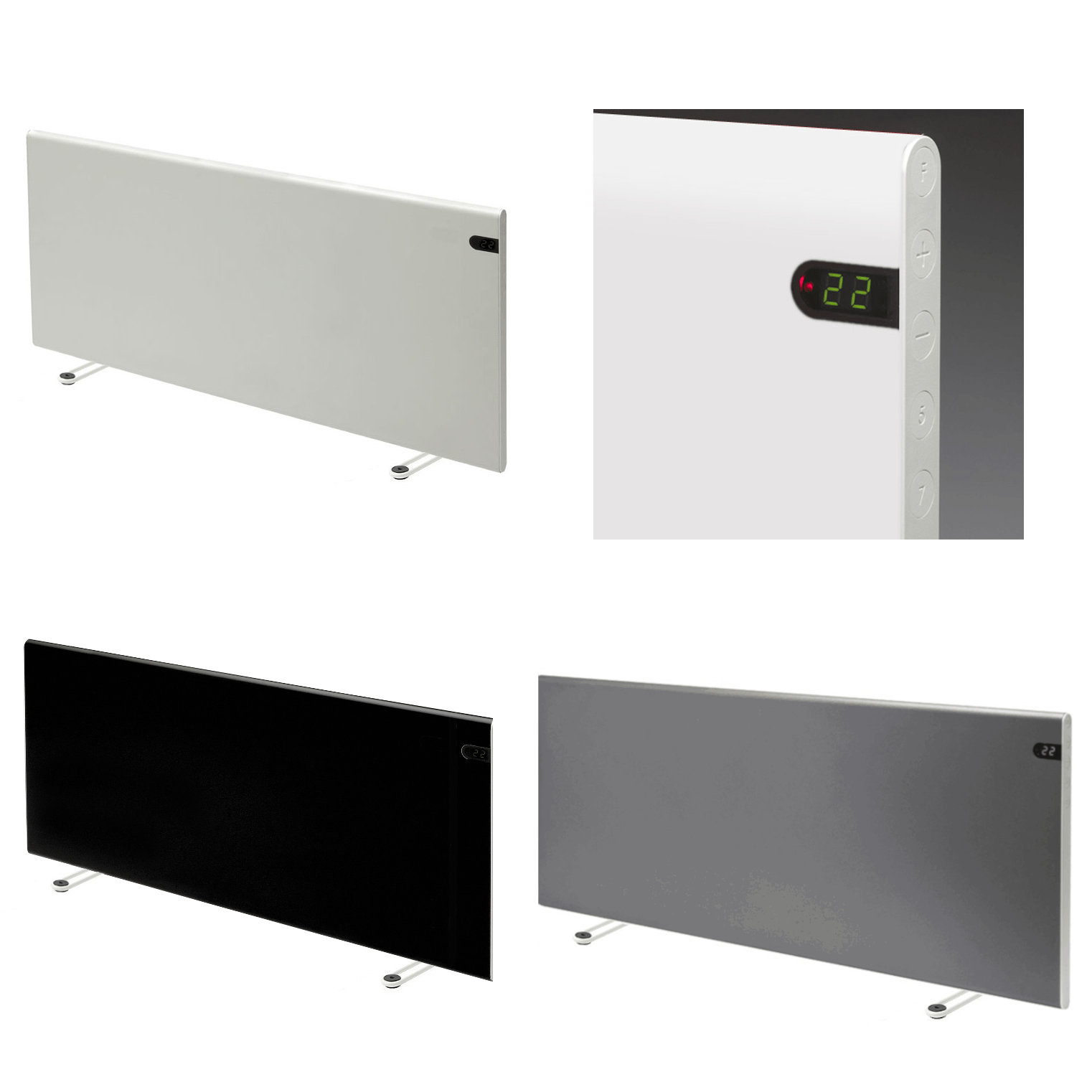 ADAX Neo Electric Panel heater, Energy Efficient with Thermostat and Timer  Po... | eBay
