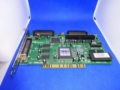 TEKRAM DC-390U2W SCSI CONTROLLER CARD PCI  #GK298