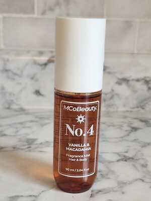 Mcobeauty No.4 Vanilla & Macadamia Hair & Body Fragrance Mist 90ml