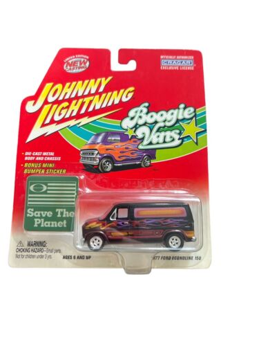 Johnny Lightning 77 1977 Ford Econoline 150 Van Boogie Vans - Zdjęcie 1 z 2