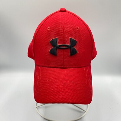 Under Armour Fitted Hat Cap Size L/XL Red