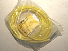 NIB TURCK RKM 50-4M FEMALE CORDSET 300V 9A 5X18AWG CONDUCTORS  7/8-16 THRD P8641