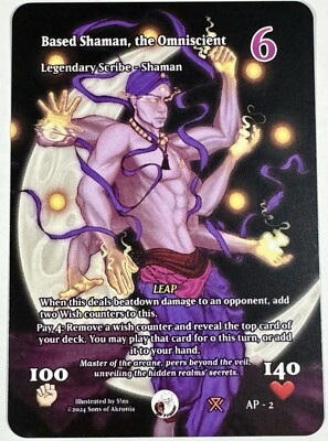 Based Shaman, The Omniscient Affiliate Promo LolCow TCG