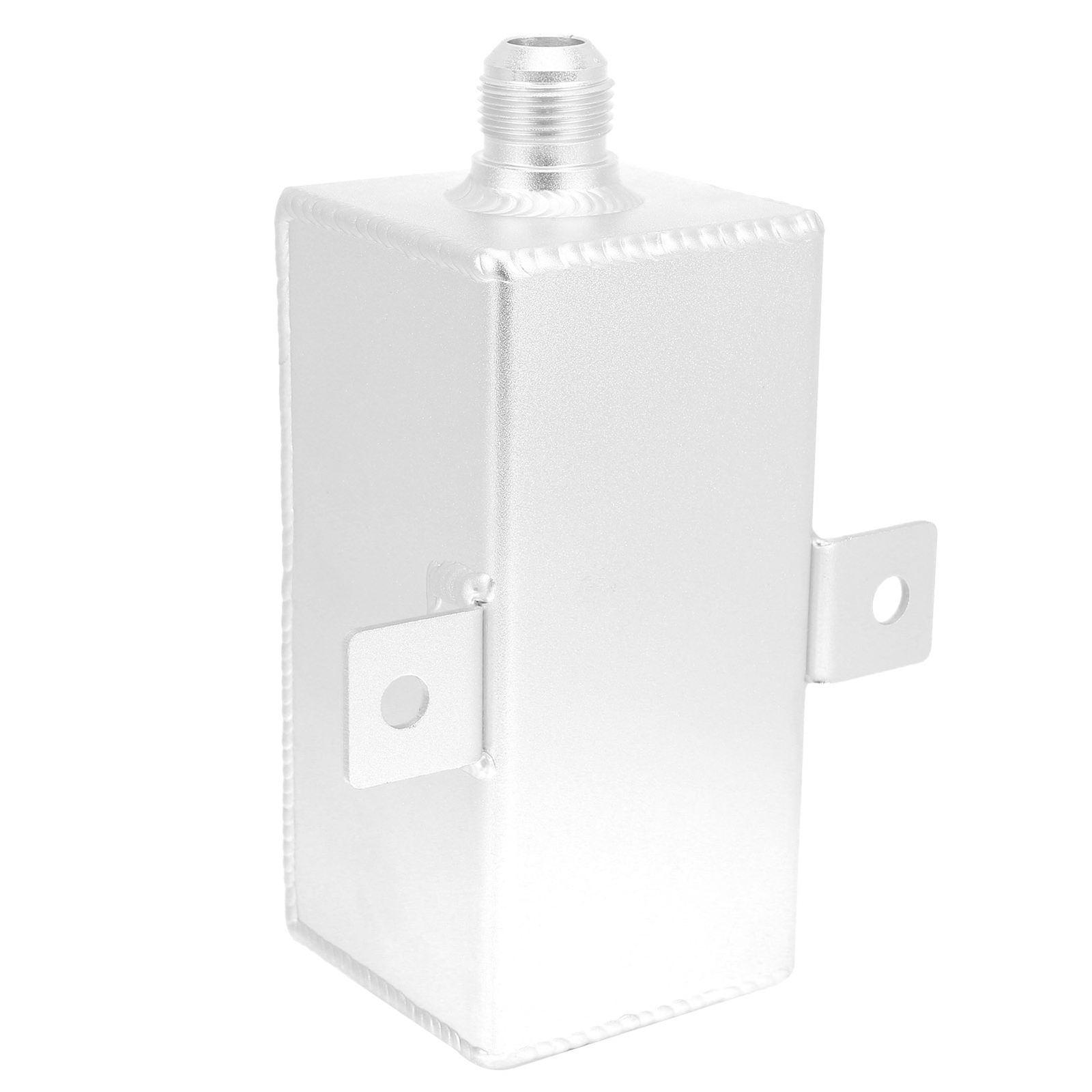 1L Aluminum Oil Catch Can Coolant Fuel Overflow Tank & Breather Filter Drain Tap