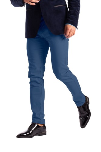 Mens Skinny Stretchy Slim Fit Pants - 第 23/26 張圖片