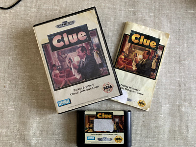 Clue (Sega Genesis, 1992)