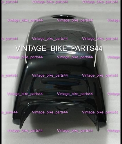 FITS BMW R45 R65 1981 PAINTED BLACK ALUMINIUM PETROL PETROL TANK - Picture 2 of 4