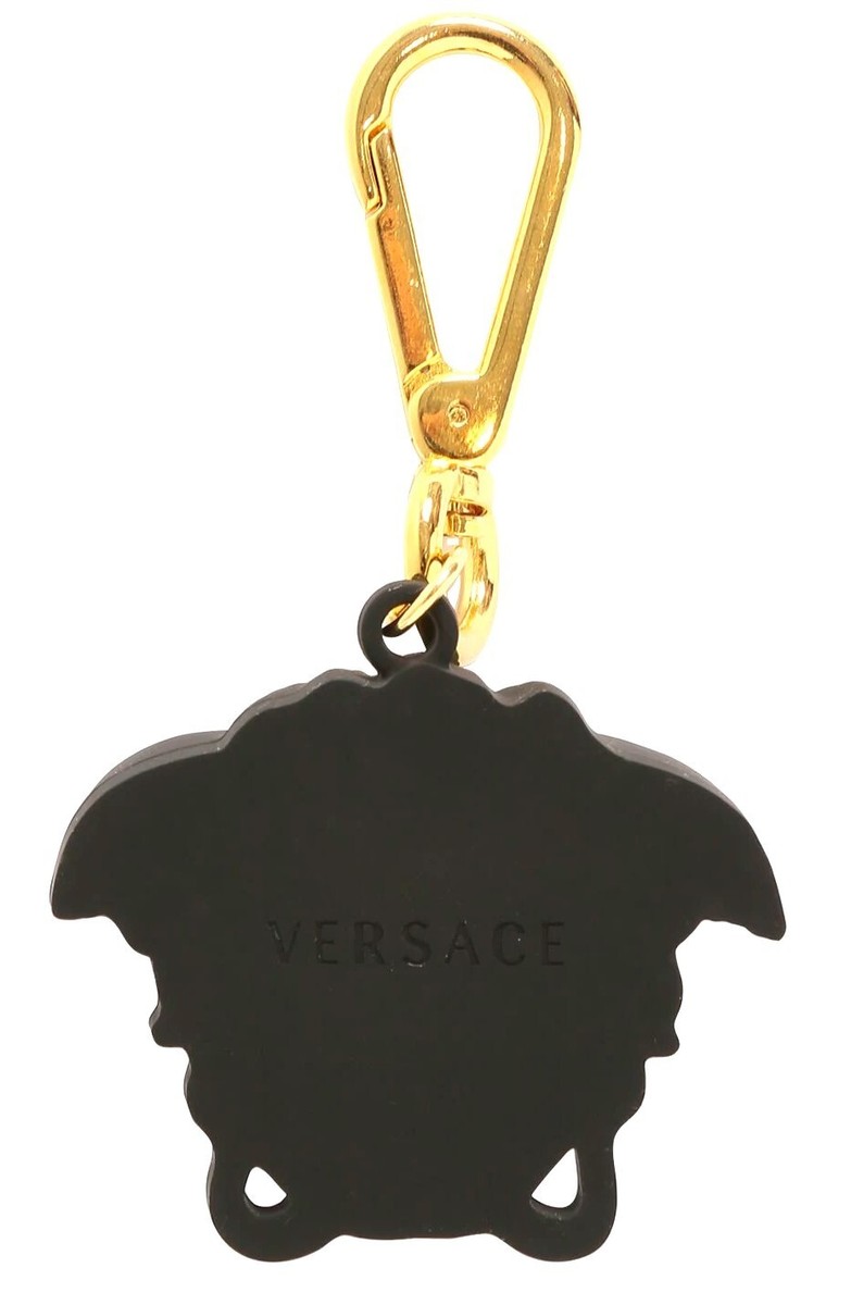 希少✨VERSACE Medusa Leather l Keychain La Medusa Leather Keychain | VERSACE US