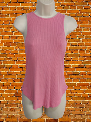SWEATY BETTY ACTIVE TANK T-SHIRT MEDIUM MODAL STRETCH DAMEN ÄRMELLOS RIPP TOP