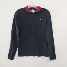 Ralph Lauren Polo Jeans Original sweater XL quarter zip black flag logo