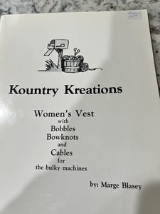 Country Creations Book Knitting Machine Book