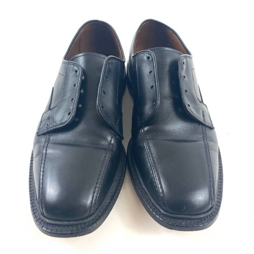 Allen Edmonds Mens Dawson Oxford Dress Shoes Black Leather Low Top Bicycle Toe 8 - Picture 3 of 12