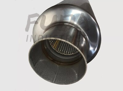 3.0''In/Out Exhaust Muffler Hi-Flow Straight Through - Foto 10