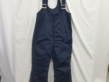 VTG ROBBE Ski Pants Winter Thinsulate USA Made Blue Size Medium Shoulder Strap