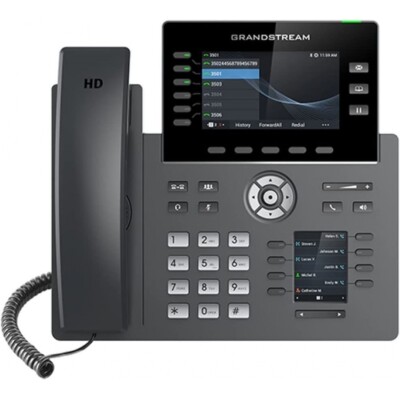 Grandstream SIP GRP-2616 Professional Business - IP-Telefon - schwarz