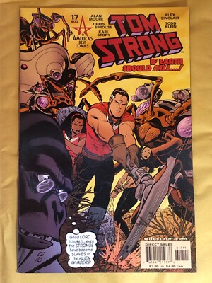 comics TOM STRONG N°17 IF ESRTH SHOULD FALL!