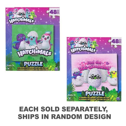 Hatchimals 48 Pieces Premium Quality Jigsaw Puzzle Ages Three Years and