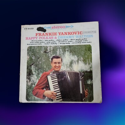 LP Frankie Yankovic 'Happy Polkas Dreamy Waltzes' cs8420 1961 stereo