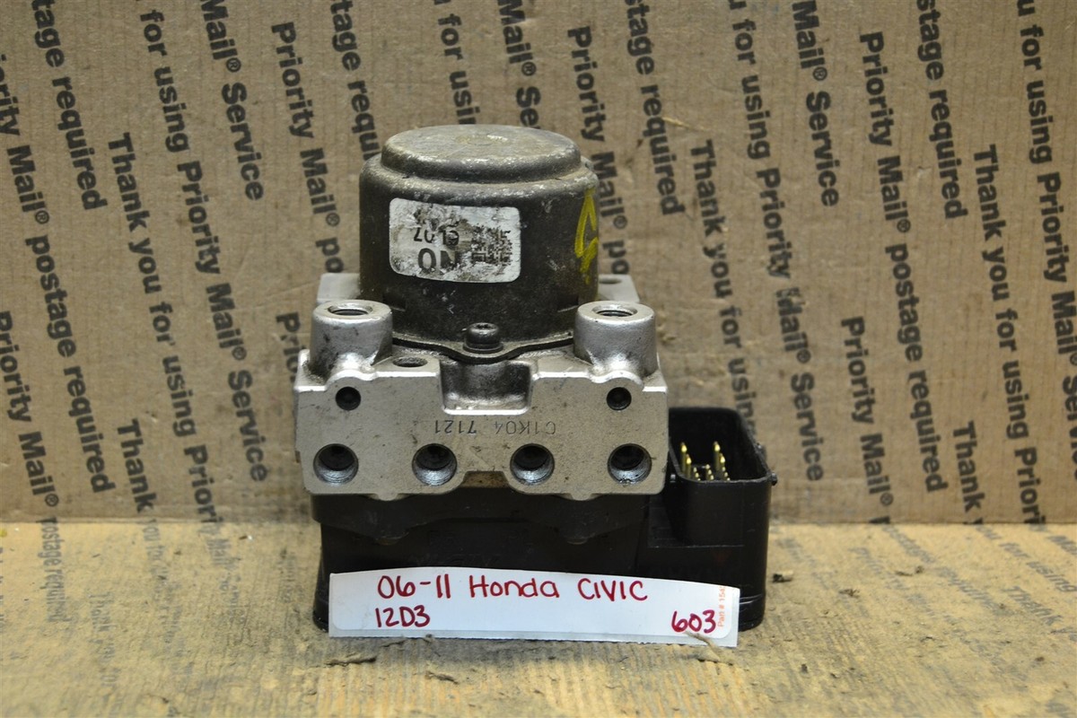 06-11 Honda Civic ABS Pump Control OEM SNAA0 Module 603-12D3 | eBay