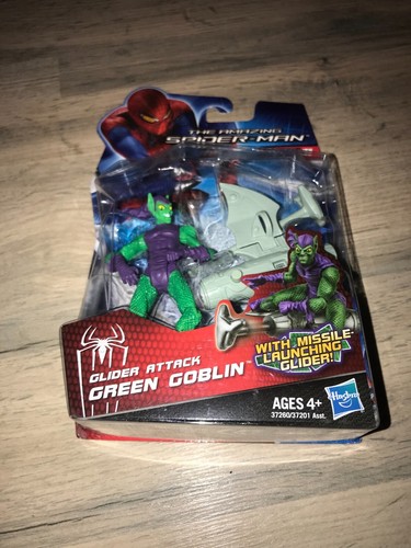 The Spider Man 2012 Comic Series Glider Attack Green Goblin 3.75 Inch MOC NEW - Picture 3 of 10