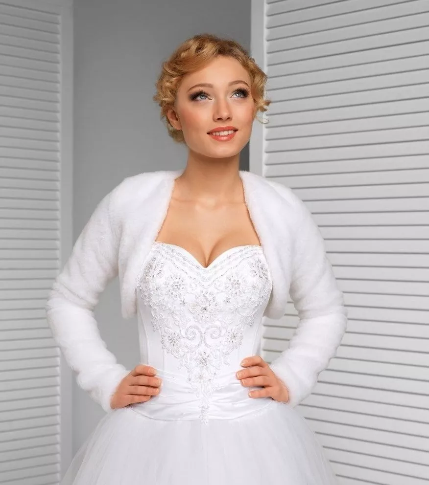 Bolero top mariage hiver