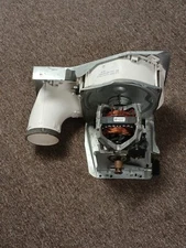 OEM GE DRYER MOTOR BLOWER FAN ASSEMBLY WE17X24535 (USED)