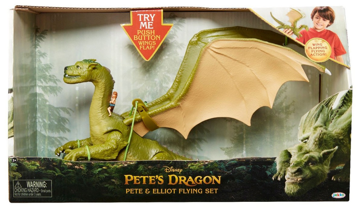 Disney Pete's Dragon Elliot & Pete Flying Figure Boxed Set | eBay