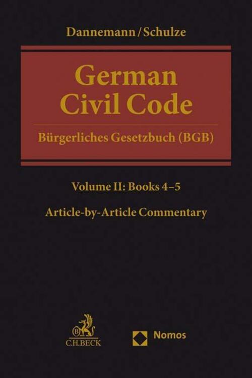 Thumbnail - Gerhard Dannemann (u. A.) | German Civil Code Volume Ii | Buch |