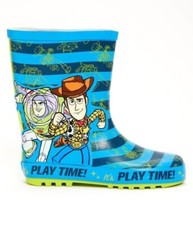 Kids Boys Disney Toy Story Blue strip Wellies wellington boots