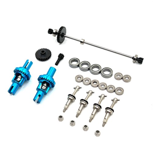 Metal 1/28 Gear Drive Shaft Dogbone Differential Kit For WLtoys 284131 K969 K989 - Picture 5 of 20