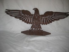 Aquila insegna delle legioni romane quadro statua in acciaio Corten