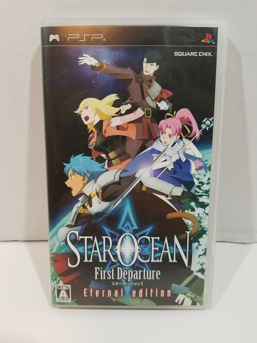 Star Ocean First Departure ETERNAL EDITION Sony Playstation PSP 