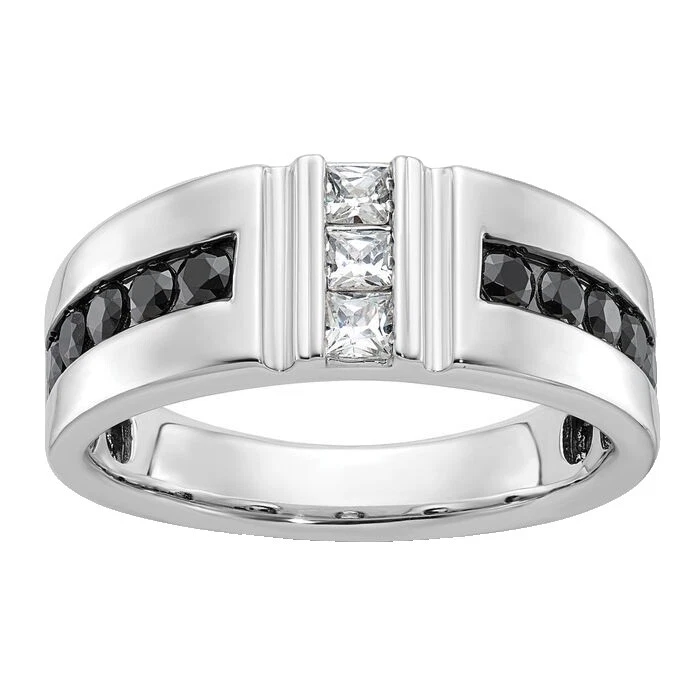 Anillos De Oro Blanco blanco de belleza para hombres