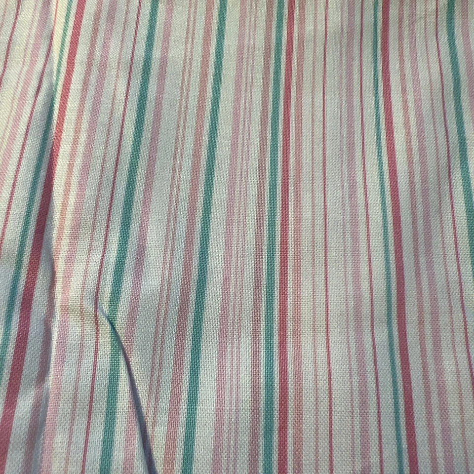 Apron Strings by Chloe's Closet for Moda Pastel Striped Cotton Remnant 1/3 Yard - Image 2 of 4