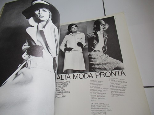 Linea Italiana Official Review of Italian Fashion Autumn 1968 OVERSIZED 194p NM! - Picture 2 of 9