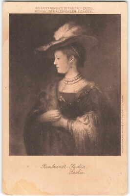Postcard Rembrandt: Laskia - Art Galerie VTG ME4.