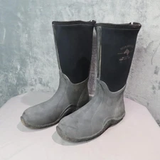 Muck Boot Co Tack Classic Boots Mens Size 12 Black Waterproof Insulated Rubber