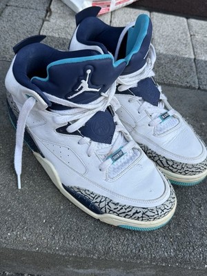 Air Jordan Son of Mars Low Hornets Sneaker weiß blau türkis EU 45