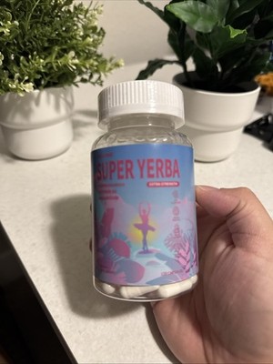 Zooone Super Yerba Mate Capsules-Yerba Brain Formula with Lion's Mane-Gut... 
