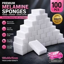 Sponge Melamine Eraser Magic Cleaning Foam 100Pcs Pack Bulk premium Sponges 10cm
