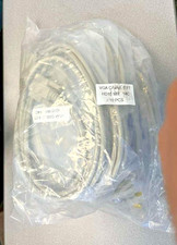 LOT of 10 VGA Cables 6 Ft HD15 Male-to-Female Monitor Cord Bundle Bulk Pack