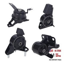 4PCS Engine Mount Fit for Chevy Prizm/Toyota Corolla 1998-2002 Replace A7256
