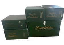 Lot of 5 Snowbabies Department Dept 56 Winter Tales Figurines w/ Boxes Retired