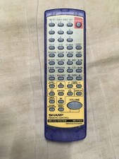 Sharp MD-F100 dedicated remote control