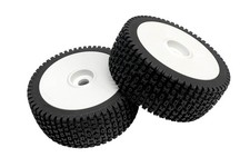 30DN Racing Made with Kevlar Belted Wheels Pair - White (99020)