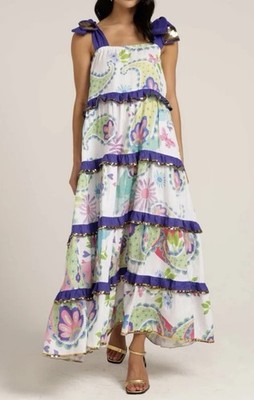 Love Bonfire The Label The Ever Changing Scallop Dress Maxi Sequin Party