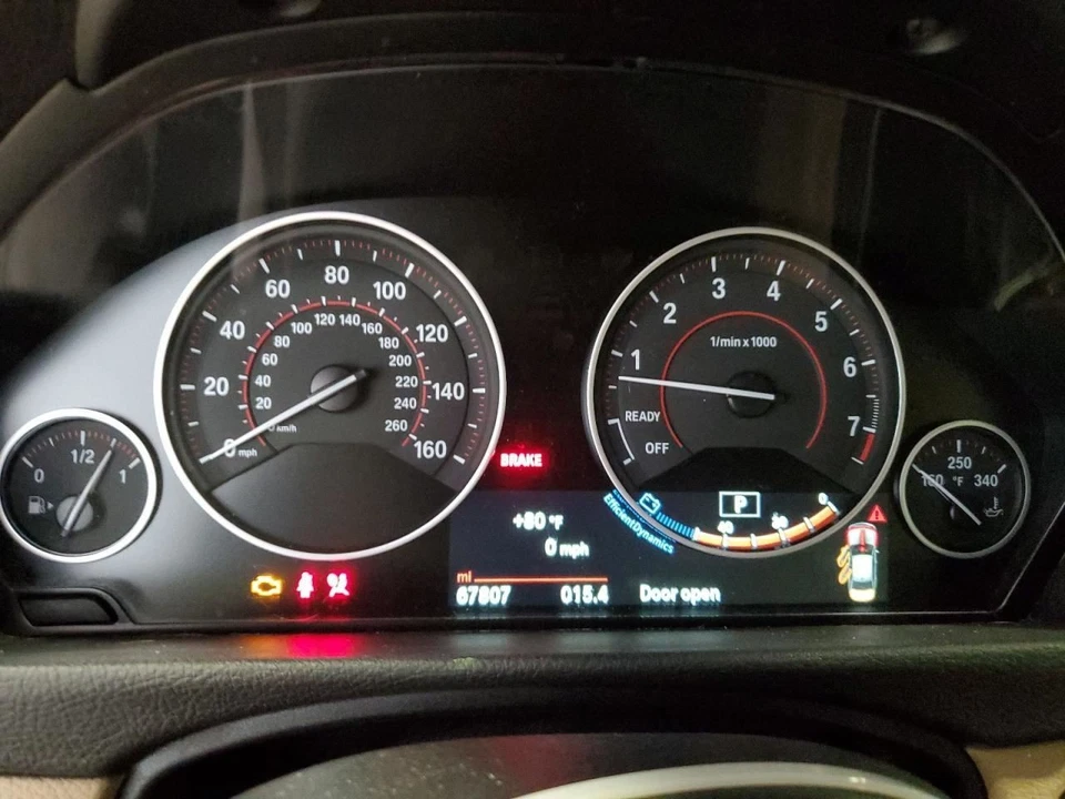 Driver Left Air Bag Sedan Driver Knee Fits 12-18 BMW 320i 3004437 Foto 4 de 4