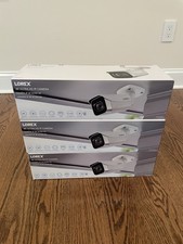 Lot of 3 - Lorex E841CA-E 4K Ultra HD IP Secu...