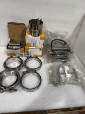 Surplus 3.5 Stainless Exhaust Installation Parts Clamps V Bands Hangers